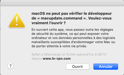 Le VPN ovpn updater