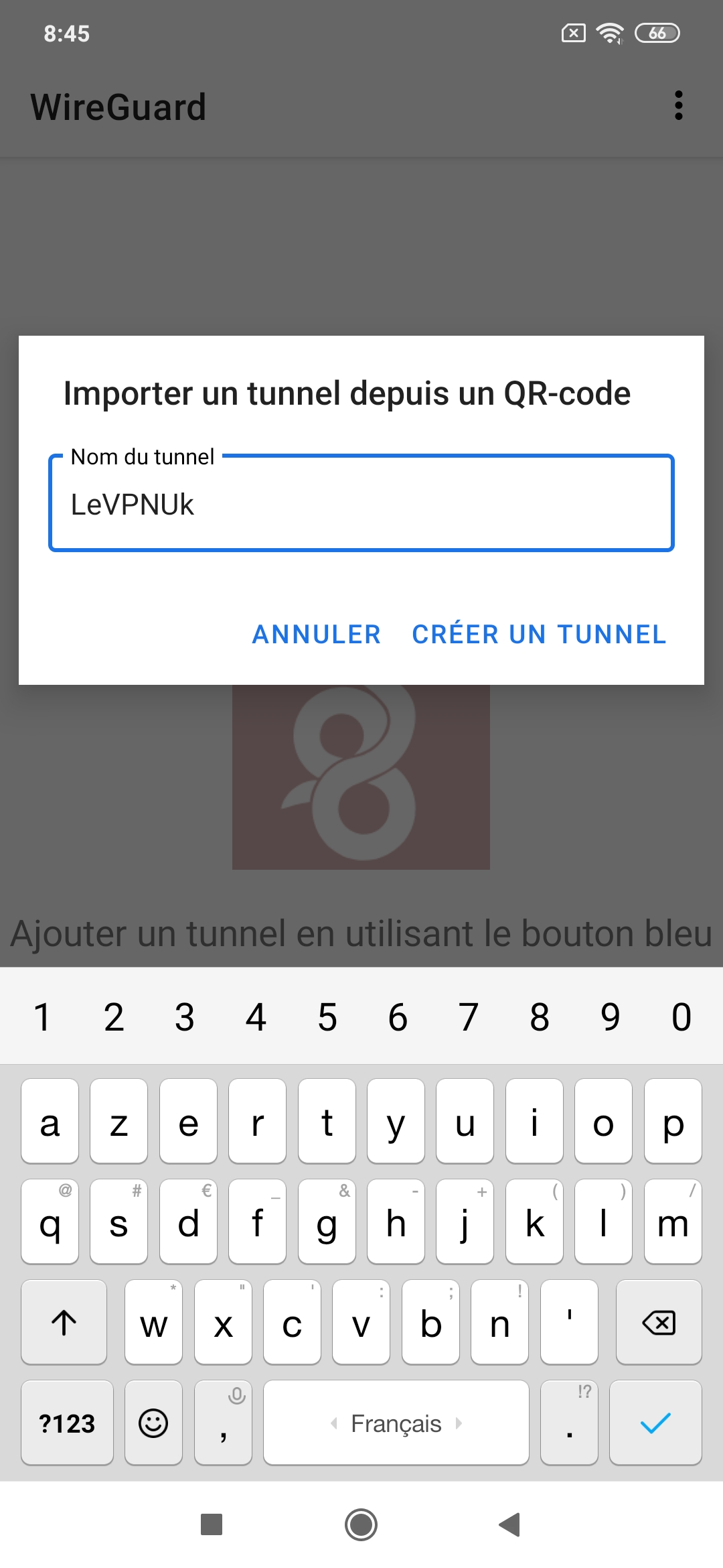 Le VPN Wireguard Android