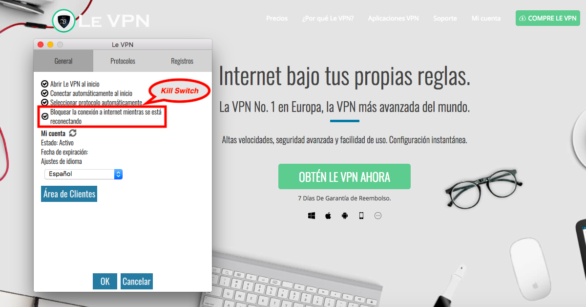 ¿Qué Es VPN Kill Switch Y Por Qué Usar VPN Con Kill Switch? Le VPN
