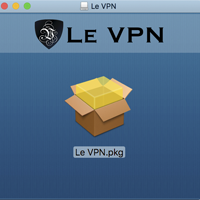 Installez l'application Le VPN