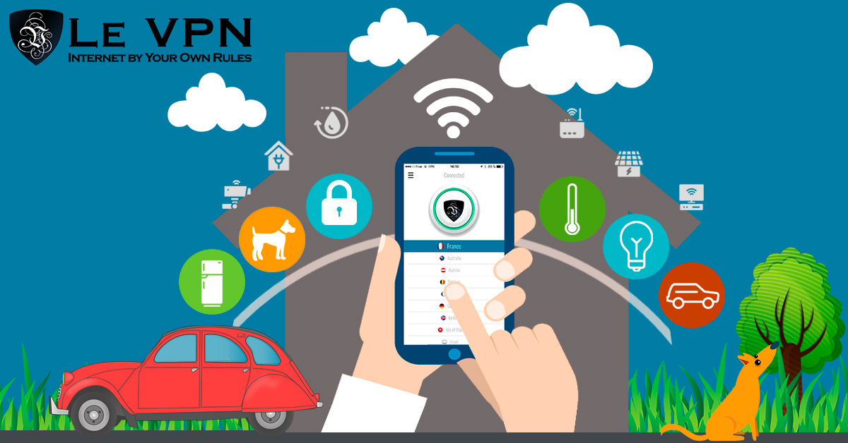 VPN pour les objets connectés: la meilleure sécurité IoT