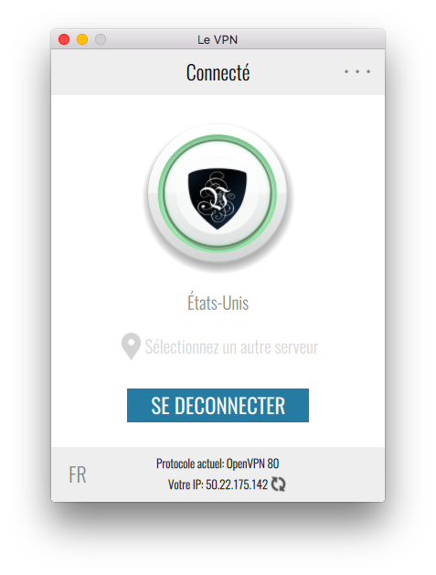 Le VPN app | connexion USA