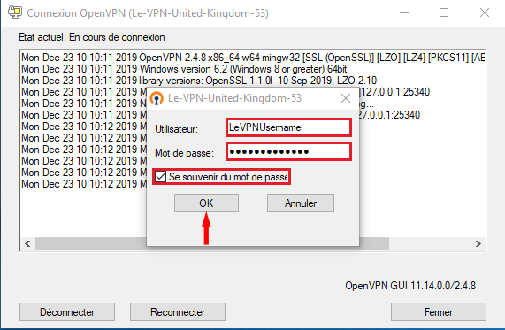 Le VPN OpenVPN Windows 10