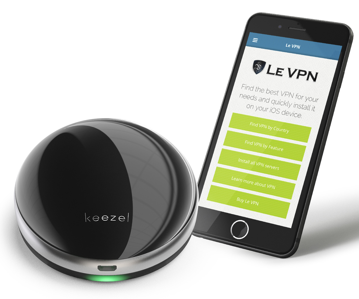 Keezel, 1er dispositif VPN tout-en-un