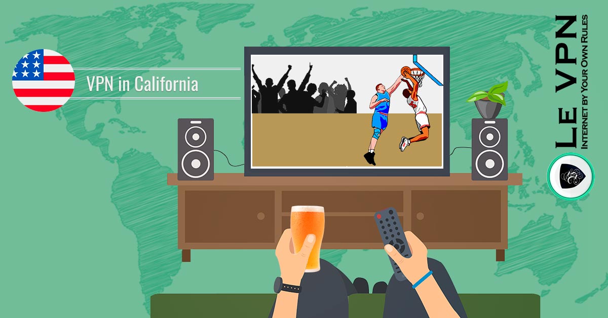 Las Finales de la NBA con Le VPN