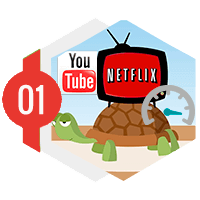 ISP に速度を落とされることなく YouTube やその他のストリーミングサイトを見る | Le VPN