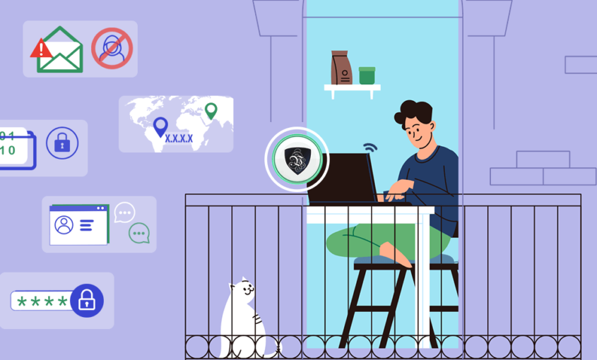 Как обеспечить безопасность удаленной работы в Интернете? | VPN | Le VPN | ВПН