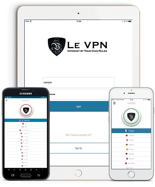 Le VPN for Android | Le VPN for iPad and iPhone | How to use a VPN