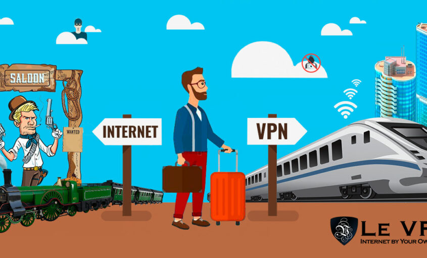 Use Le VPN and do not show my IP to online eavesdroppers.