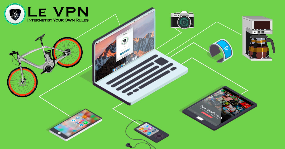 Why you need a VPN for multiple devices and how to use it across your home network of smart connected devices. | Le VPN