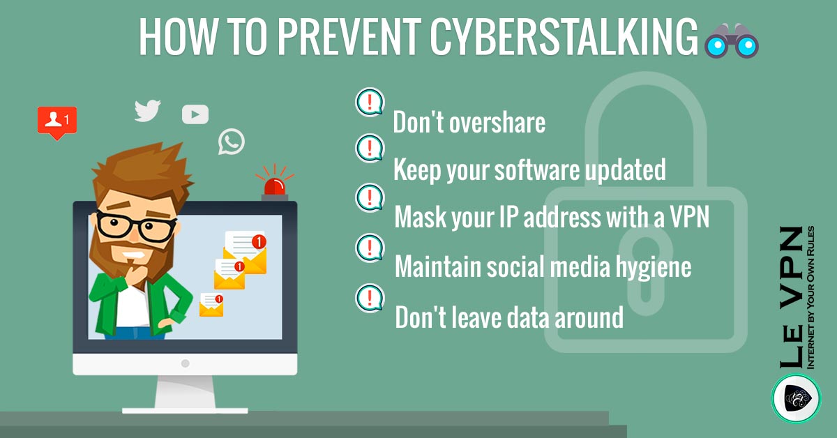 Cyberstalking: How to prevent it and what to do? | Le VPN