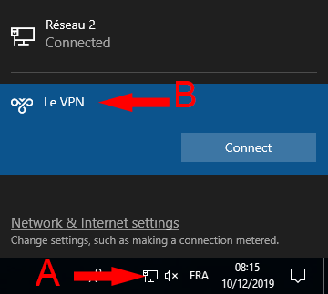Le VPN Win 10 L2TP