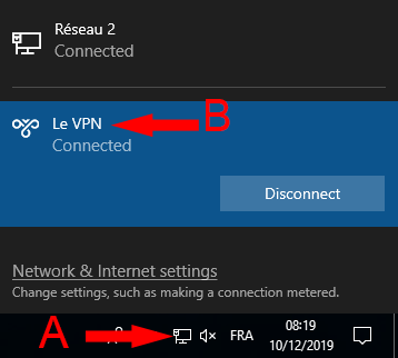 Le VPN Win 10 L2TP